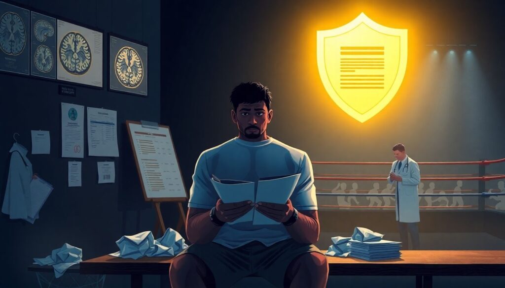 Тёмная сторона бокса: травмы, последствия для здоровья и как современные методы помогают их избежать - иллюстрация