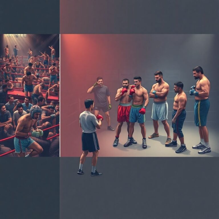 Эволюция весовых категорий в боксе: изменения требований, физики и стиля