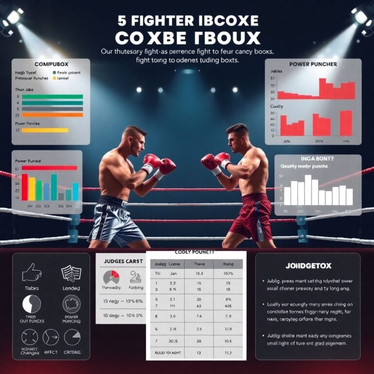 Аналитика боя: как читать статистику ударов, судейские записки и compubox