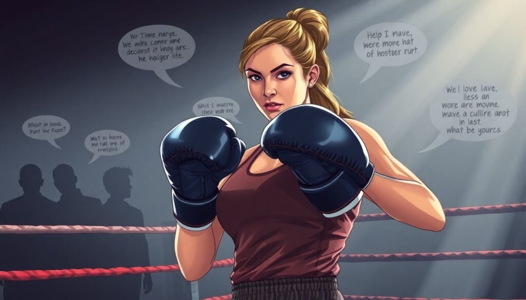 Женский бокс: стереотипы, барьеры и рост популярности среди зрителей и спонсоров - иллюстрация