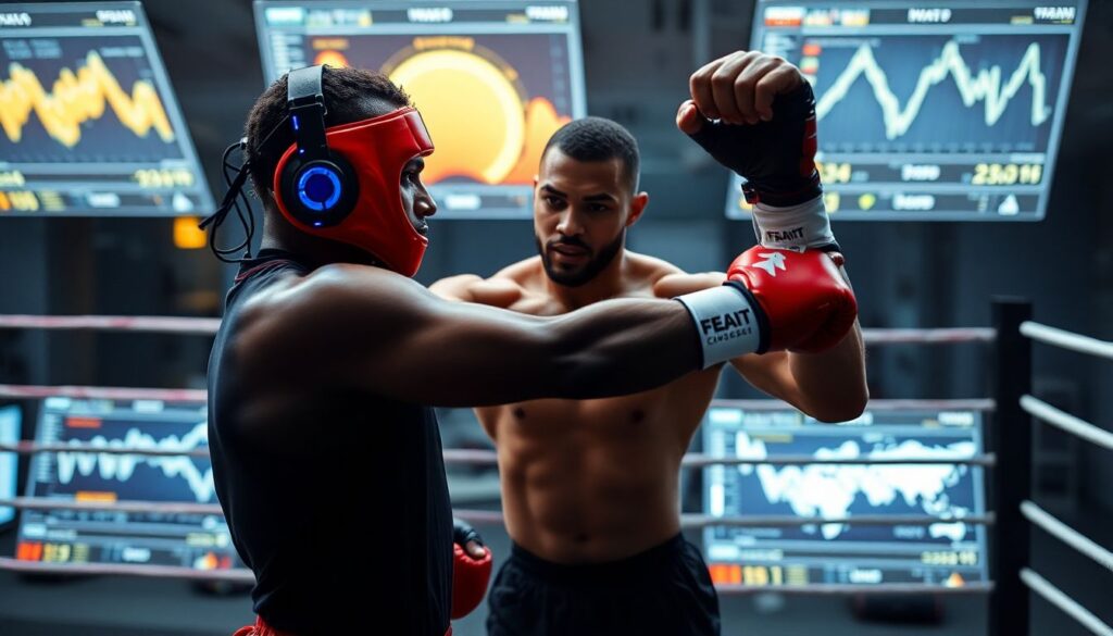 Технологии в боксе: аналитика ударов, трекеры нагрузки и видеоразборы в подготовке - иллюстрация